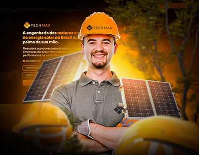Página de Captura - TechMax Solar