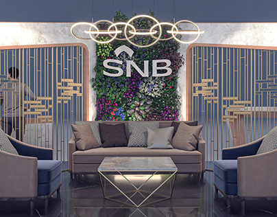 "SNB Bank" Stand Design