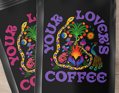 Your Lover's Coffee package design