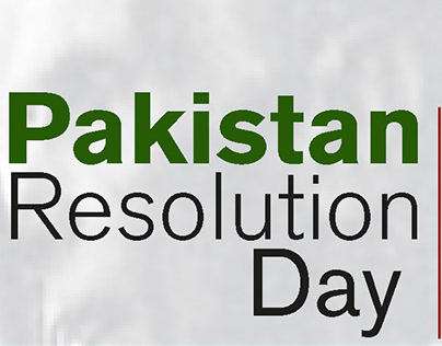 Pakistan Resolution day