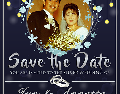 Save the Date - Jun&Annette Invites