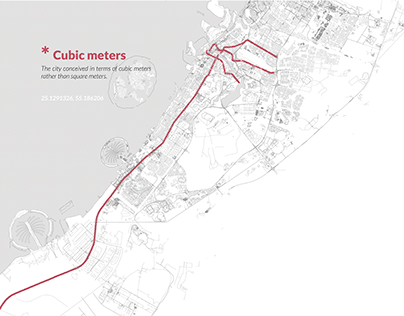 Urban Project Proposal - Cubic meters Dubai
