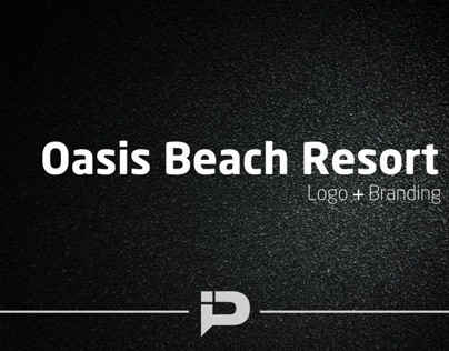 Oasis Beach Resort Logo and Branding