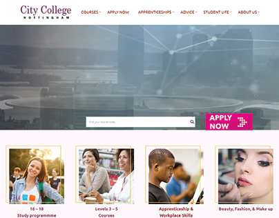city college website design
