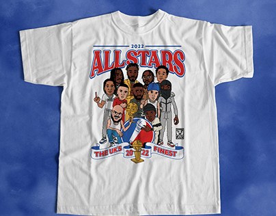 UK All-Stars T-Shirt & Collectible Card