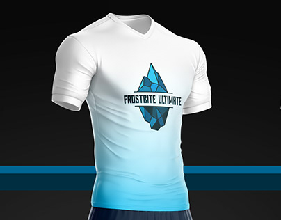 Frostbite Ultimate Logo and Jersey Design