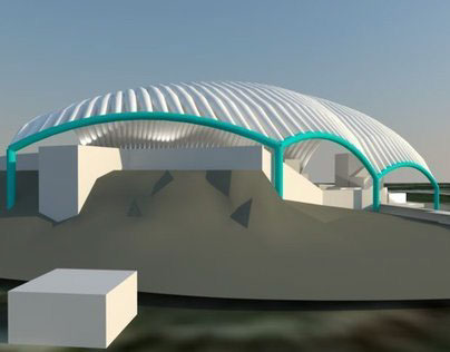 Inflatable Roof over Ta' Qali Greek Theatre