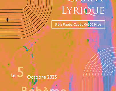 Poster Concert de Chant Lyrique