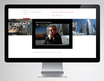Studio Daniel Libeskind Website