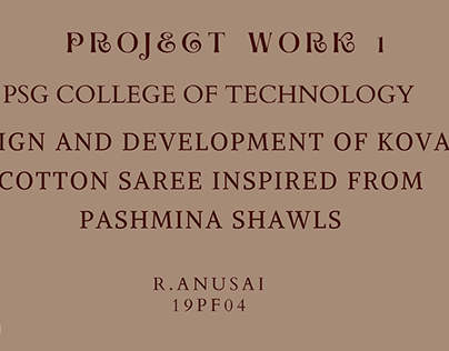 Kora-Cotton Saree Inspired From Pashmina shawls