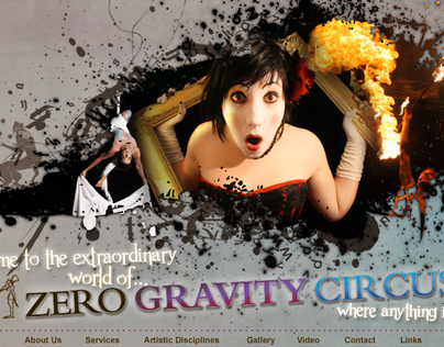 Website - Zero Gravity Circus