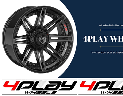 4Play Wheels Truck Wheel Jeep Wheels Car Wheels and Rim