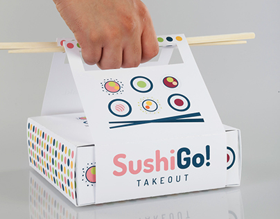 SushiGo! Takeout Packaging Design