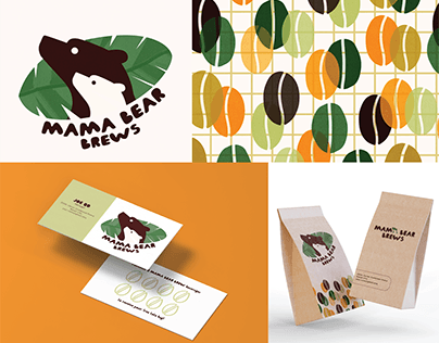 Mama Bear Brews Branding