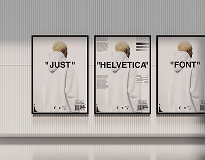 Project thumbnail - "Helvetica" Poster