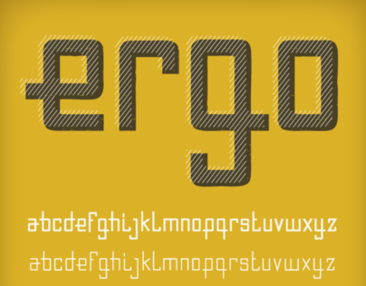 Ergo | Typeface Prototype