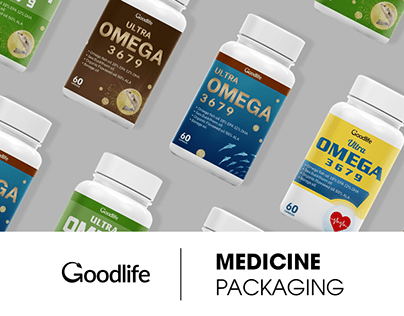 Goodlife x Ultra Omega - Medicine Packaging