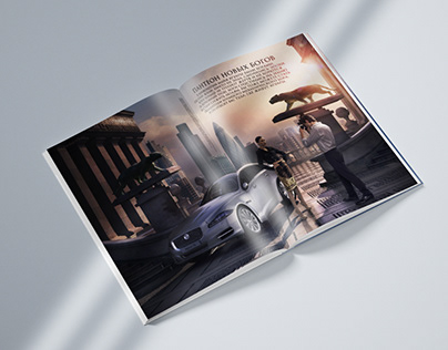 Jaguar XJ print campaign