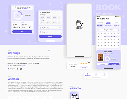 BookCat App/Ux Ui Design/ Concept Design