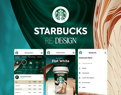 Starbucks APP UI/UX Re Design