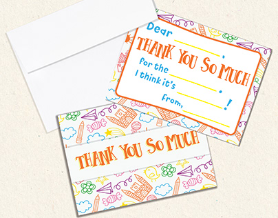 Thank You Cards (for kids)