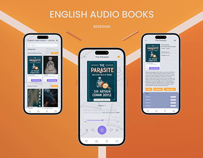 English audio books redesign