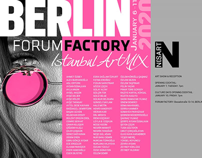 İstanbul Art Mix Berlin Exhibition. 2020.