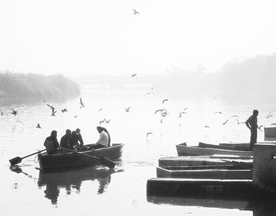Boating at Yamuna Ghat