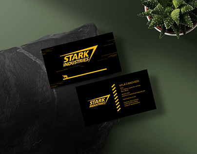STARK INDUSTRIES BUSINESS CARD (Academic Purpose Only)