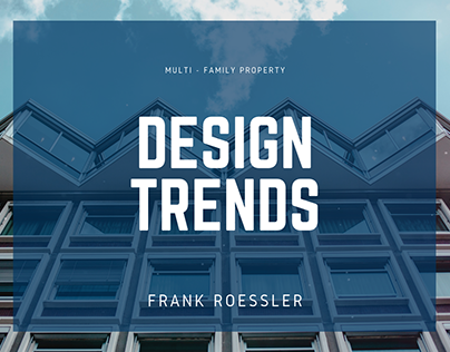 4 Multi-Family Property Design Trends