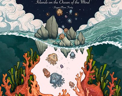 Island on the Ocean of the Mind - Album Cover Design