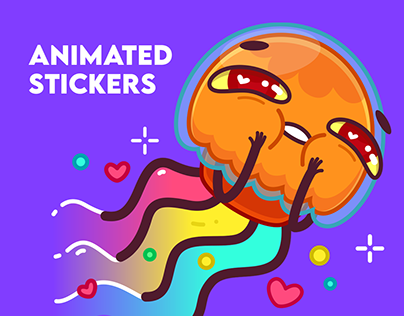 Bob the Jellyfish — Telegram Animated Stickers