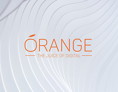 Orange Web Agency Logo Design
