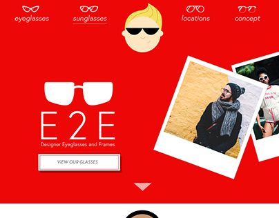 E2E Glasses Website