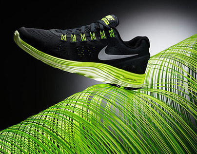 Art Project for Nike LunarGlide+4 Advertising