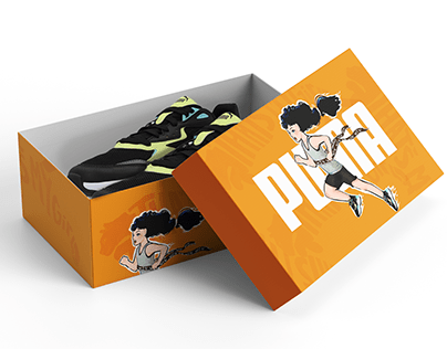 Упаковка для кроссовок | Packaging concept sneakers