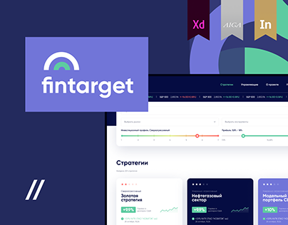 Investment strategy Fintech web Dashboard | UI/UX