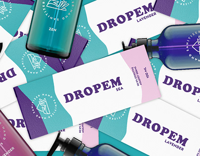 Dropem — Brand identity & Packaging