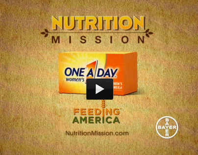 One A Day + Feeding America :10 TV & Print