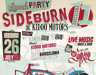 SIDEBURN 11 – Launch Party 2012
