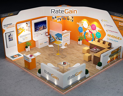 RateGain Exhibition Stall