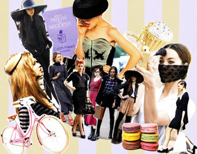 Fashion Collages Bullett Magazine