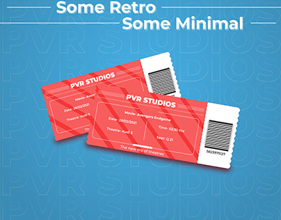 PVR Cinemas Ticket concept