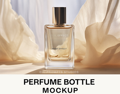 Luxury Perfume Mockup PSD
