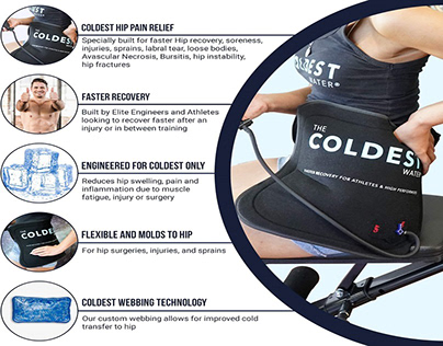 Buy Hip Ice Pack with Air Compression Online | Pain