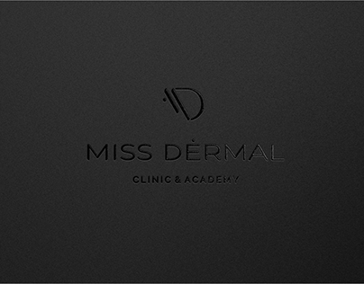 Logo and brand style for Miss Dermal