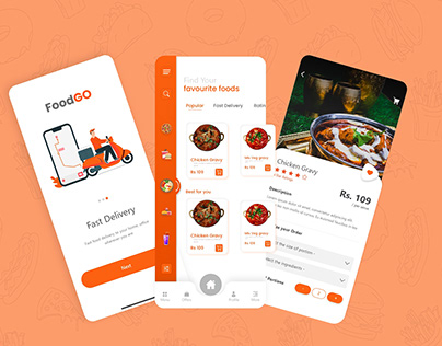 FoodGo Mobile UI