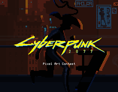 Cyberpunk 2077 Pixel Mode Concept UI/UX