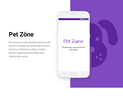 Petzone- android presentation