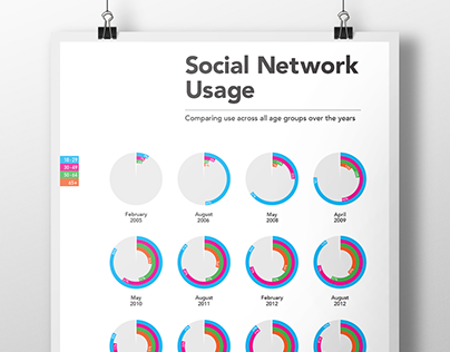 Social Network Usage Poster
